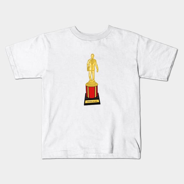 Dundie Award Kids T-Shirt by millayabella